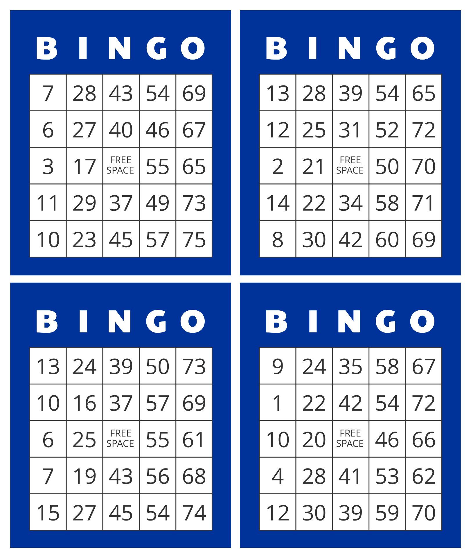 large printable number cards 1 20