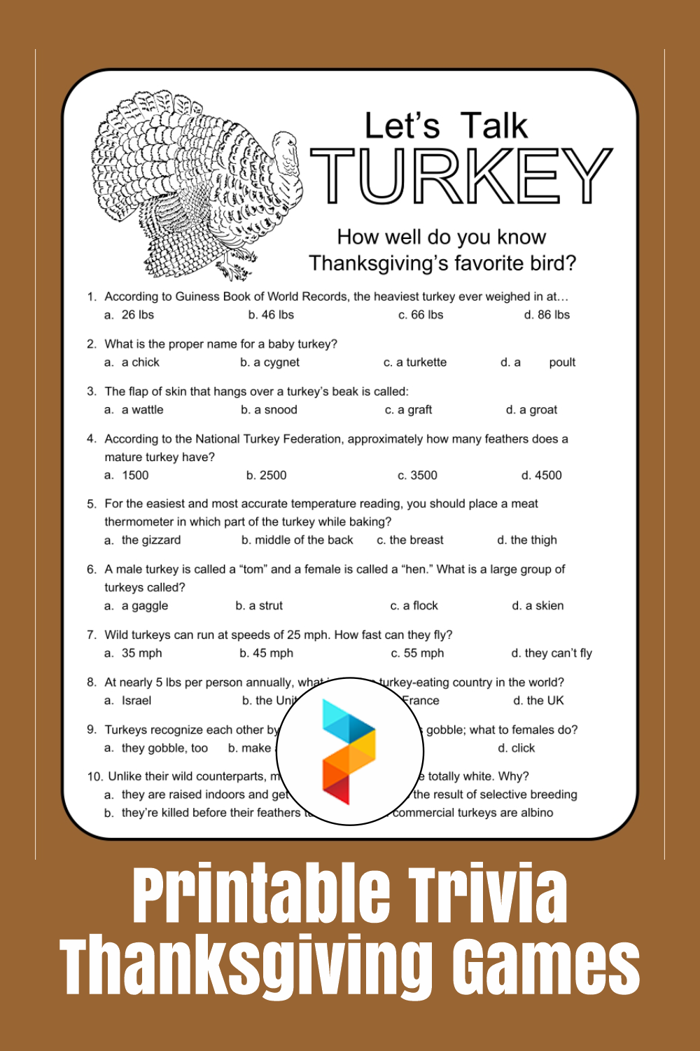 10 Best Printable Trivia Thanksgiving Games PDF For Free At Printablee