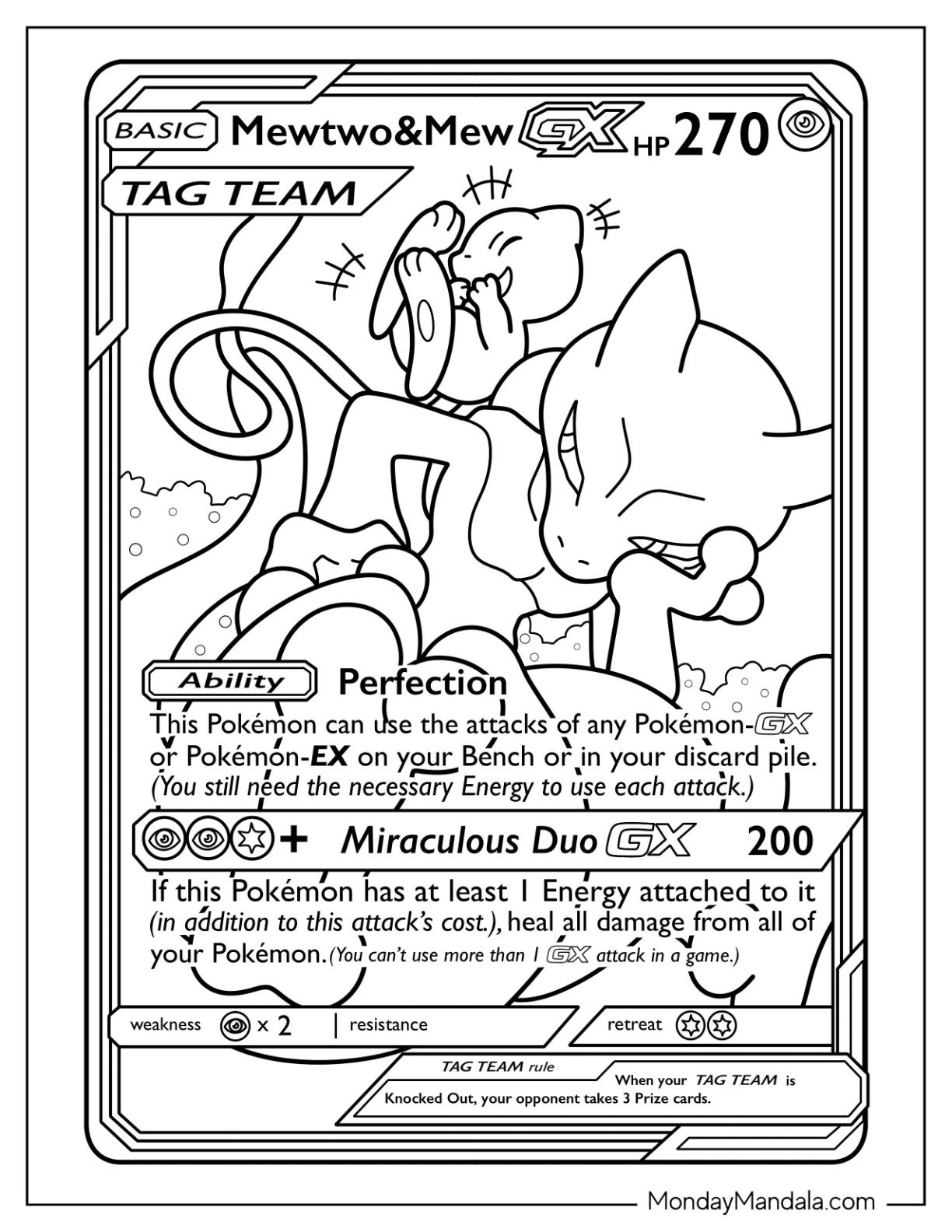 Coloring Pages Pokemon Cards