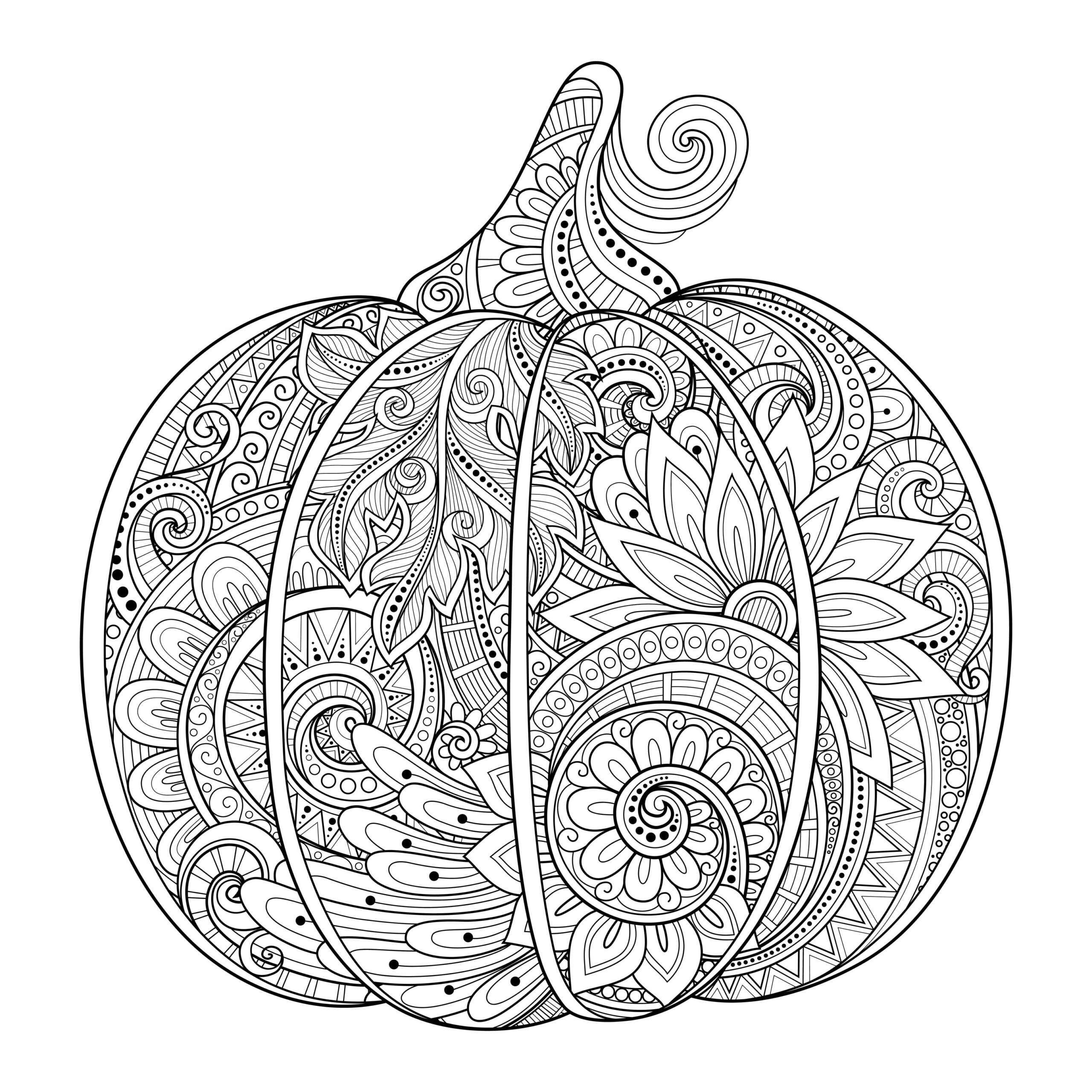 Autumn Adult Coloring Pages