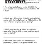 12 Telling Time Worksheets 3rd Grade