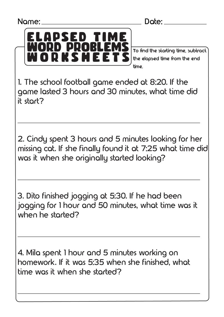 12 Telling Time Worksheets 3rd Grade