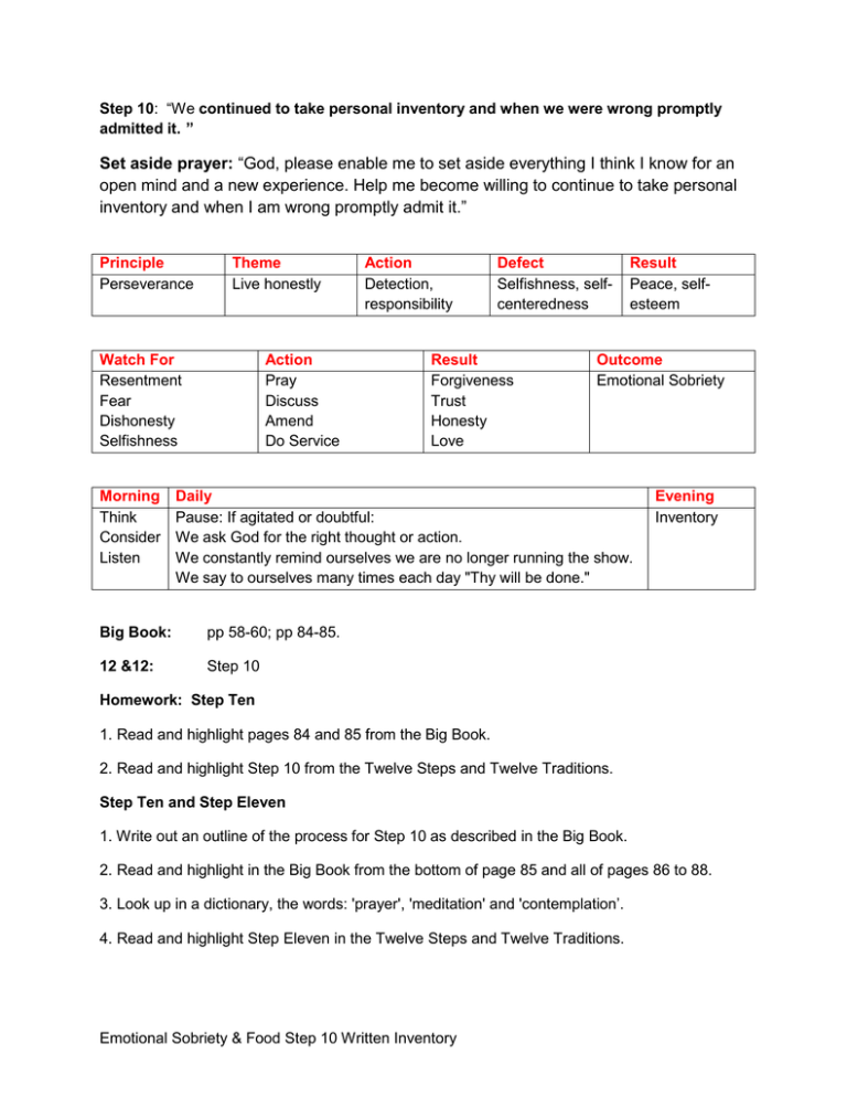 12Step Quality Information And Tools For A 12 Step Program 