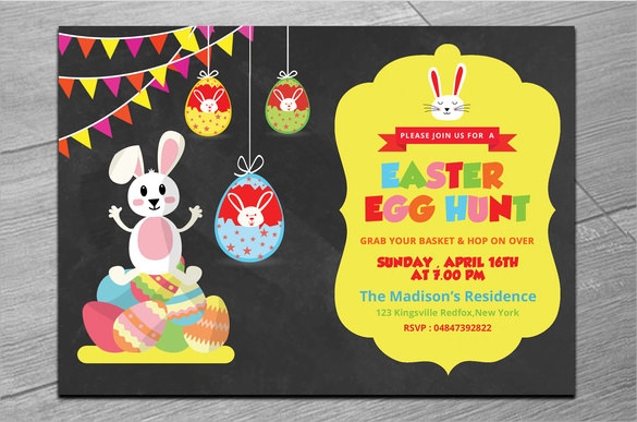 13 Easter Invitations Templates Sample Examples Format Sample 