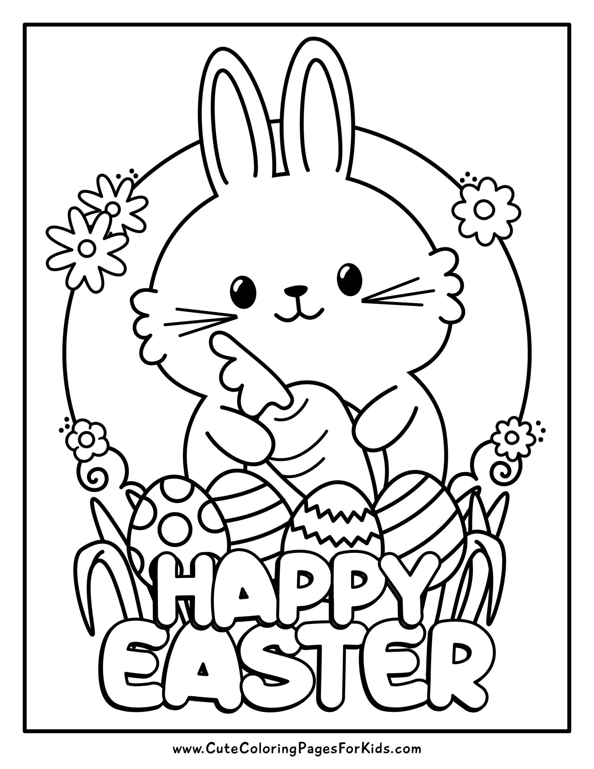 15 Easter Coloring Pages Religious Free Printables For Kids 