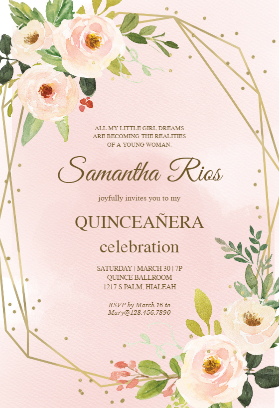 15 Invitations Templates Printable Calendars AT A GLANCE