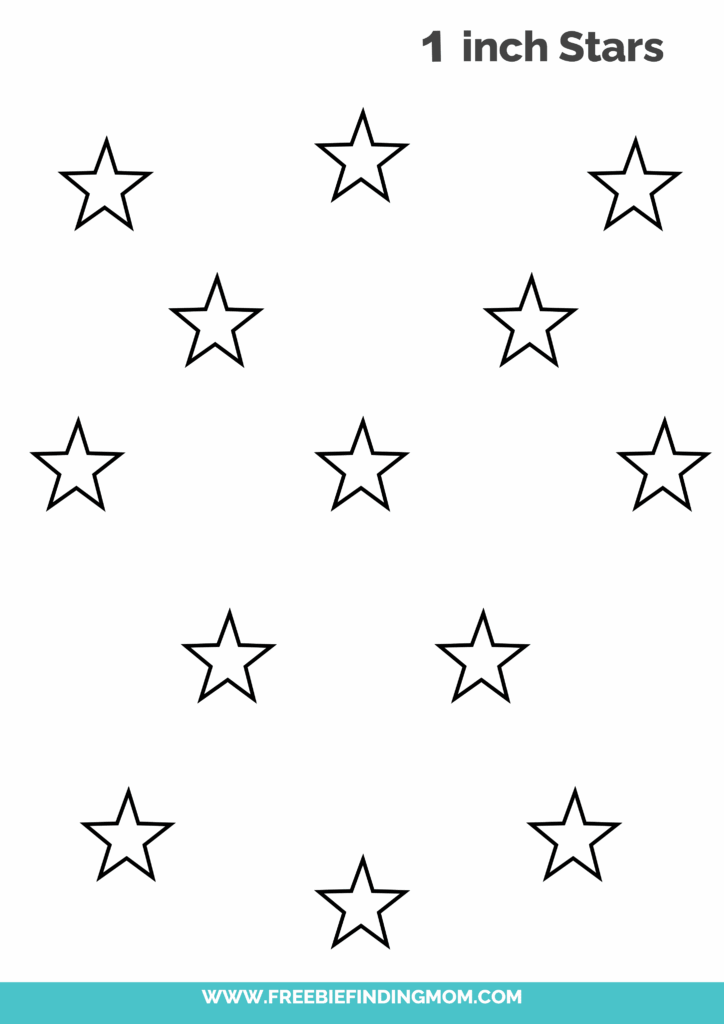 18 Free Printable Star Templates Freebie Finding Mom