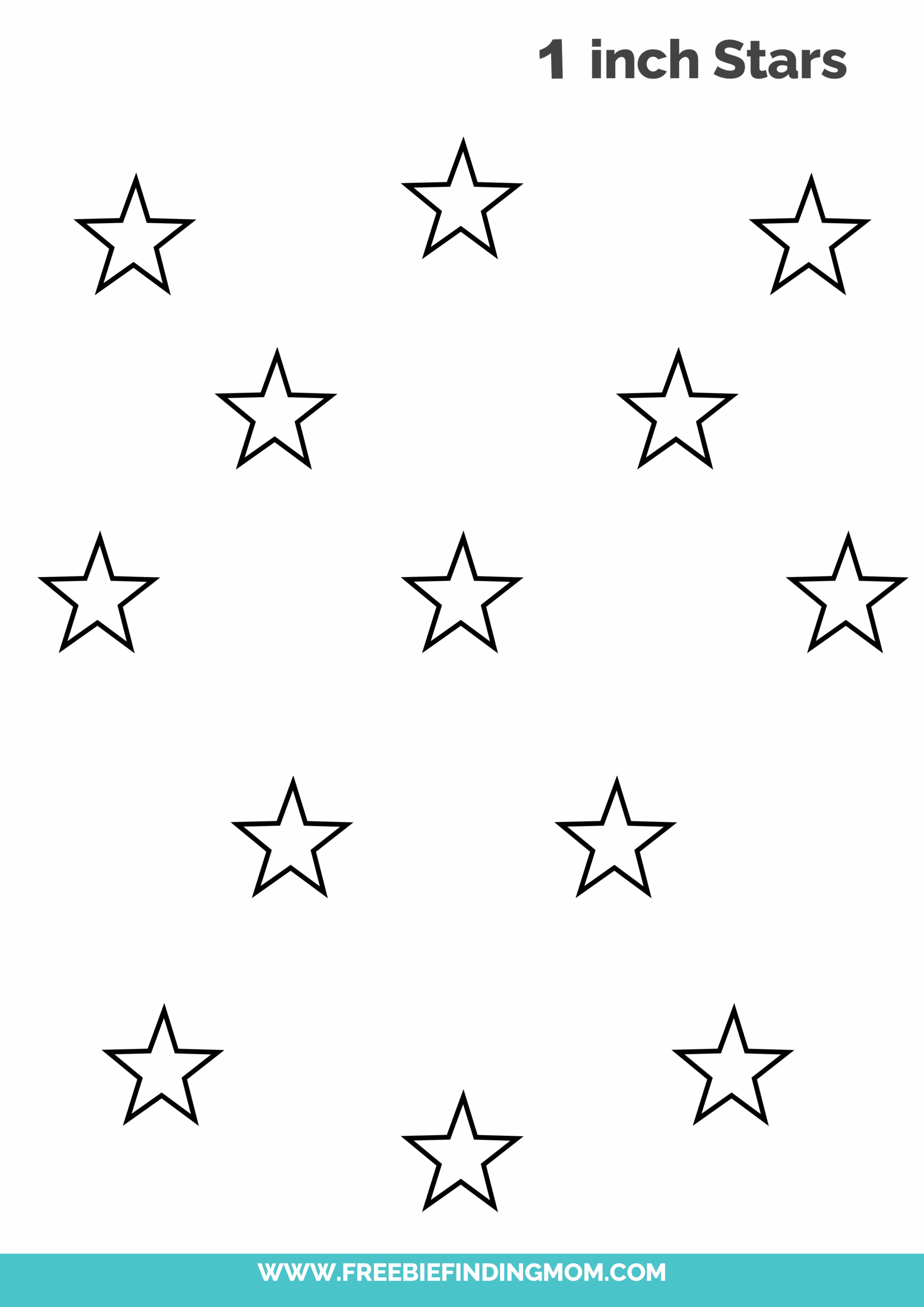 18 Free Printable Star Templates Freebie Finding Mom