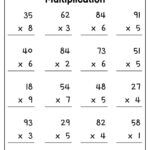 2 Digit Multiplication Worksheet Worksheets Library