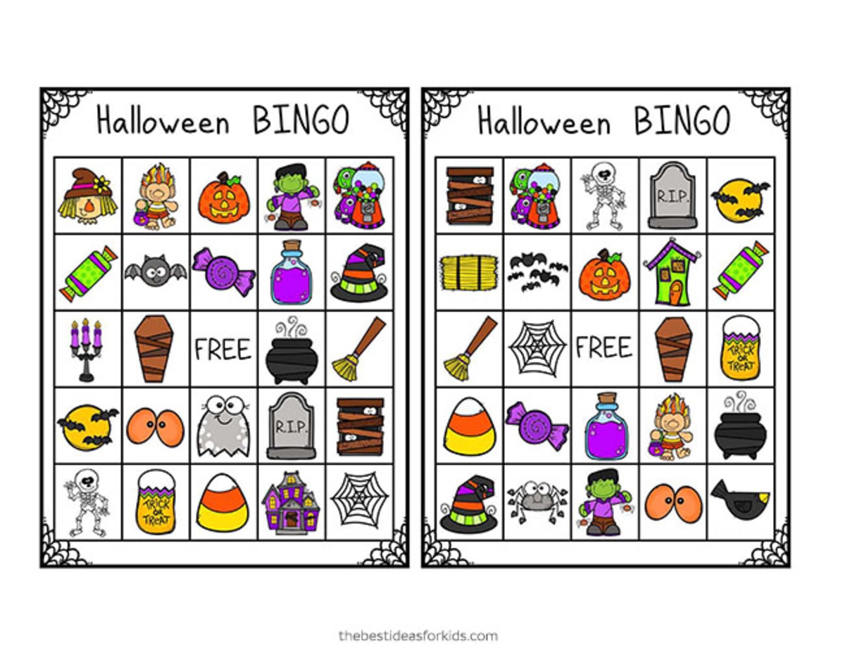 20 Free Printable Halloween Bingo Cards For Kids The Incremental 