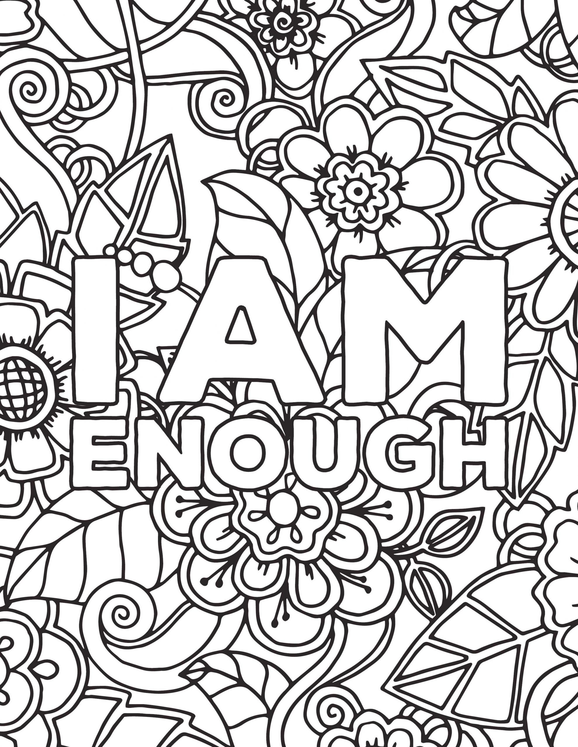 free adult coloring page