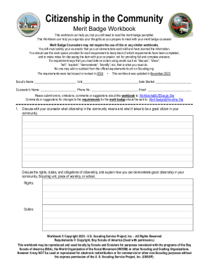 2023 Form US Scouting Service Project Citizenship In The 
