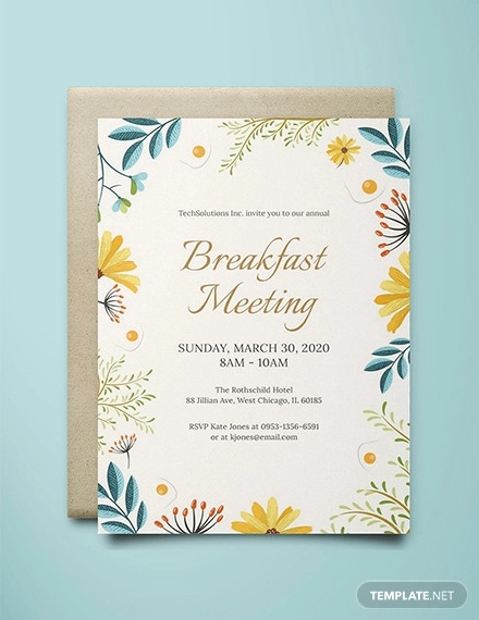 21 Meeting Invitation Templates PSD Word AI InDesign