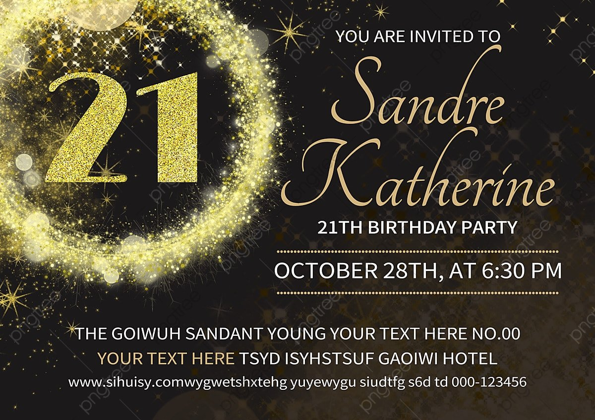 21st Birthday Invitation Wording Ideas Infoupdate