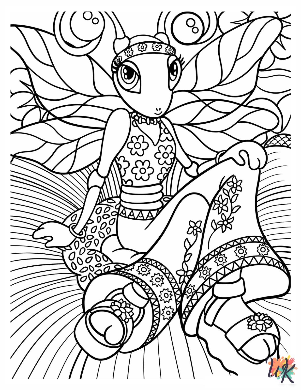 24 Lisa Frank Coloring Pages For Kids ColoringPagesWK