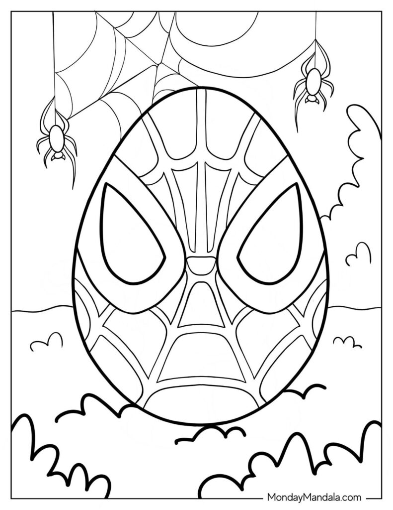 26 Easter Egg Coloring Pages Free PDF Printables Easter Egg