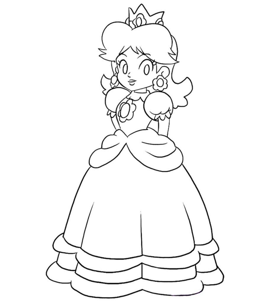 28 Princess Peach Coloring Pages ColoringPages234