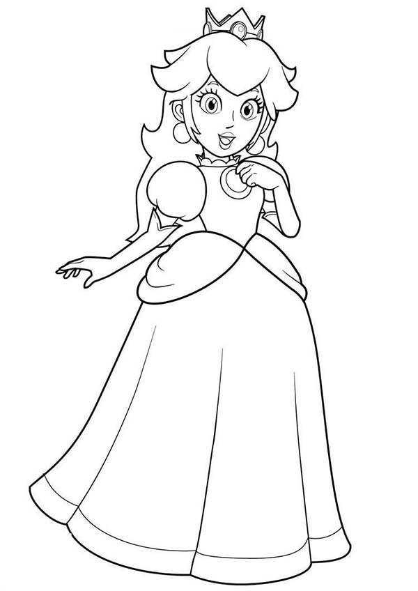 28 Princess Peach Coloring Pages ColoringPages234