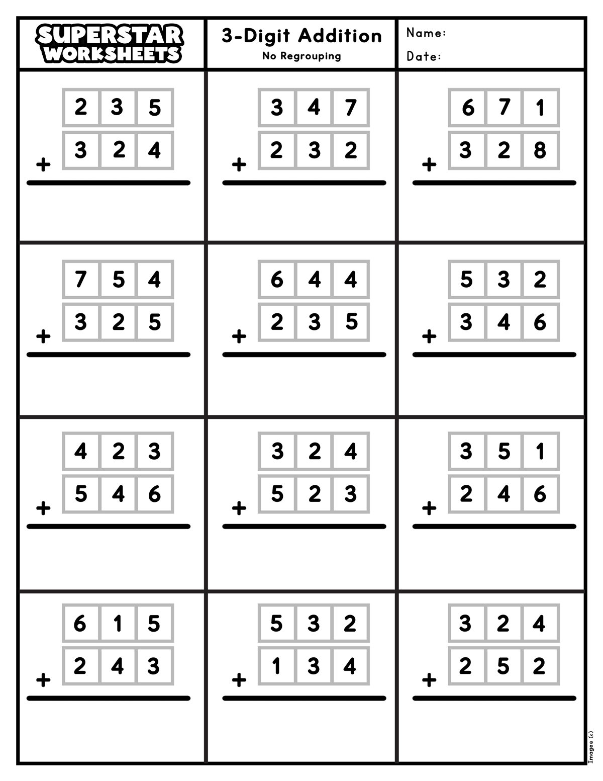 math math worksheets