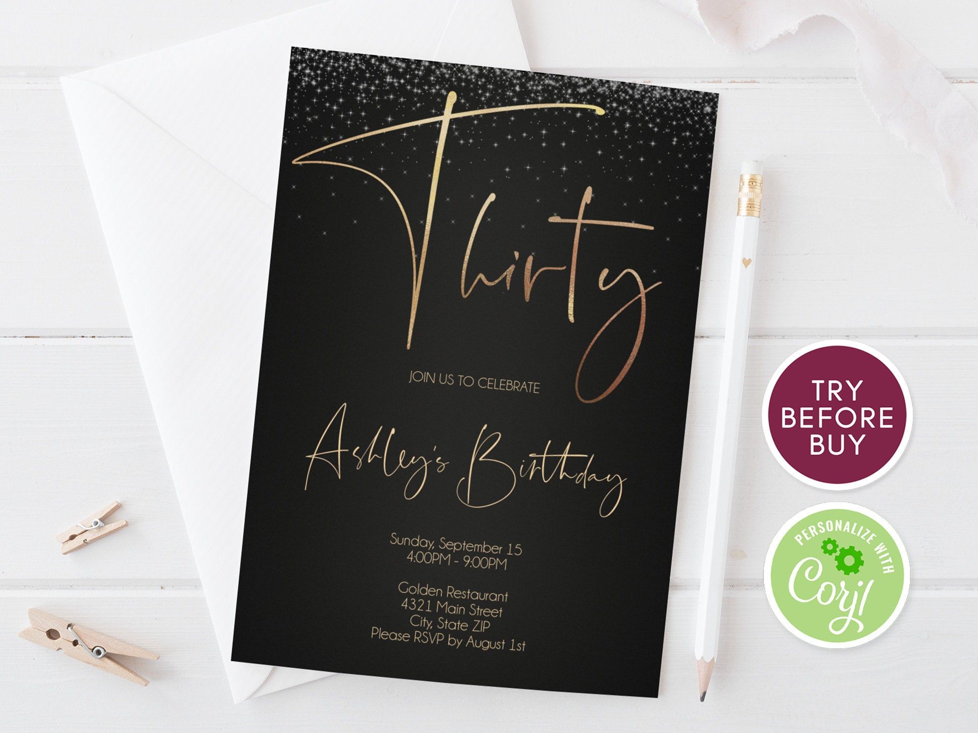 30Th Birthday Invitation Template Printable Word Searches