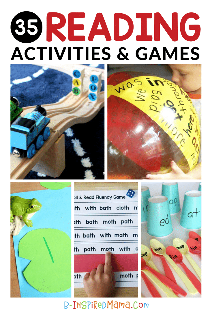 printable reading games
