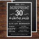 36 30Th Birthday Invite Pics Free Invitation Template