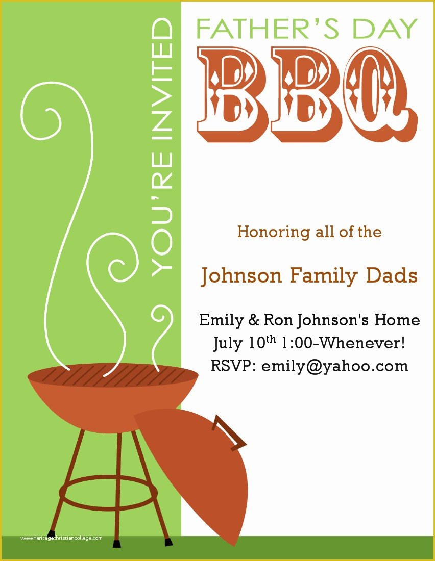 37 Free Bbq Invitation Template Heritagechristiancollege