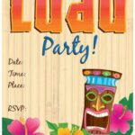 39 Online Blank Luau Invitation Template In Photoshop By Blank Luau