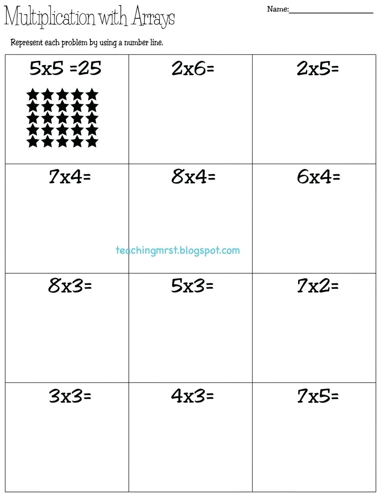 3rd grade math worksheets multiplication