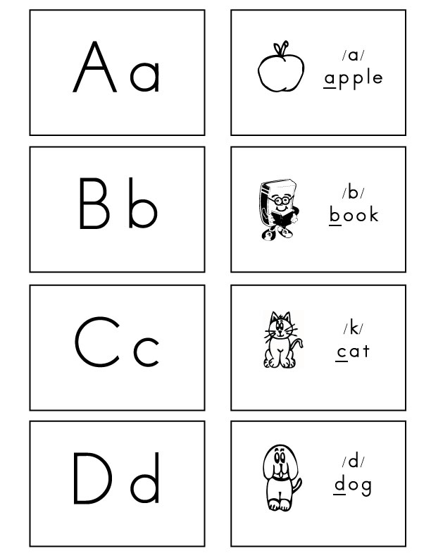 4 Best Images Of Printable Letter Sound Cards Alphabet Letter Sound 