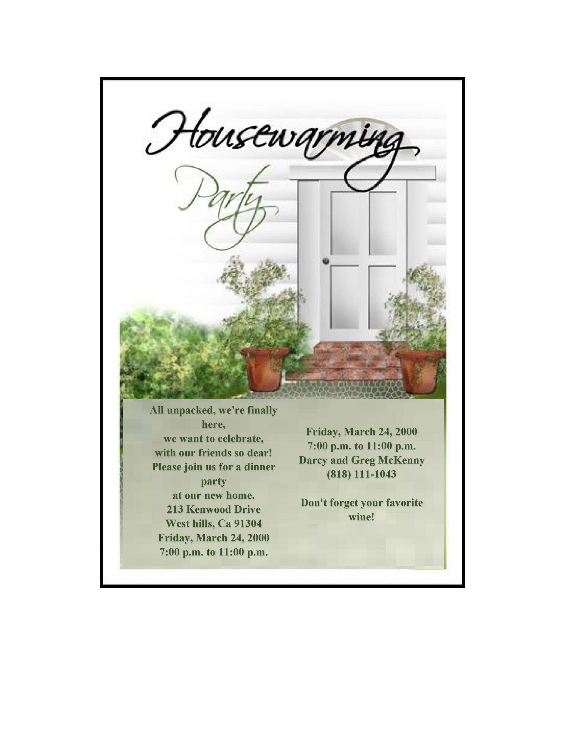 housewarming invite template