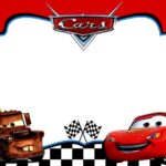 42 Format Lightning Mcqueen Party Invitation Template With Stunning