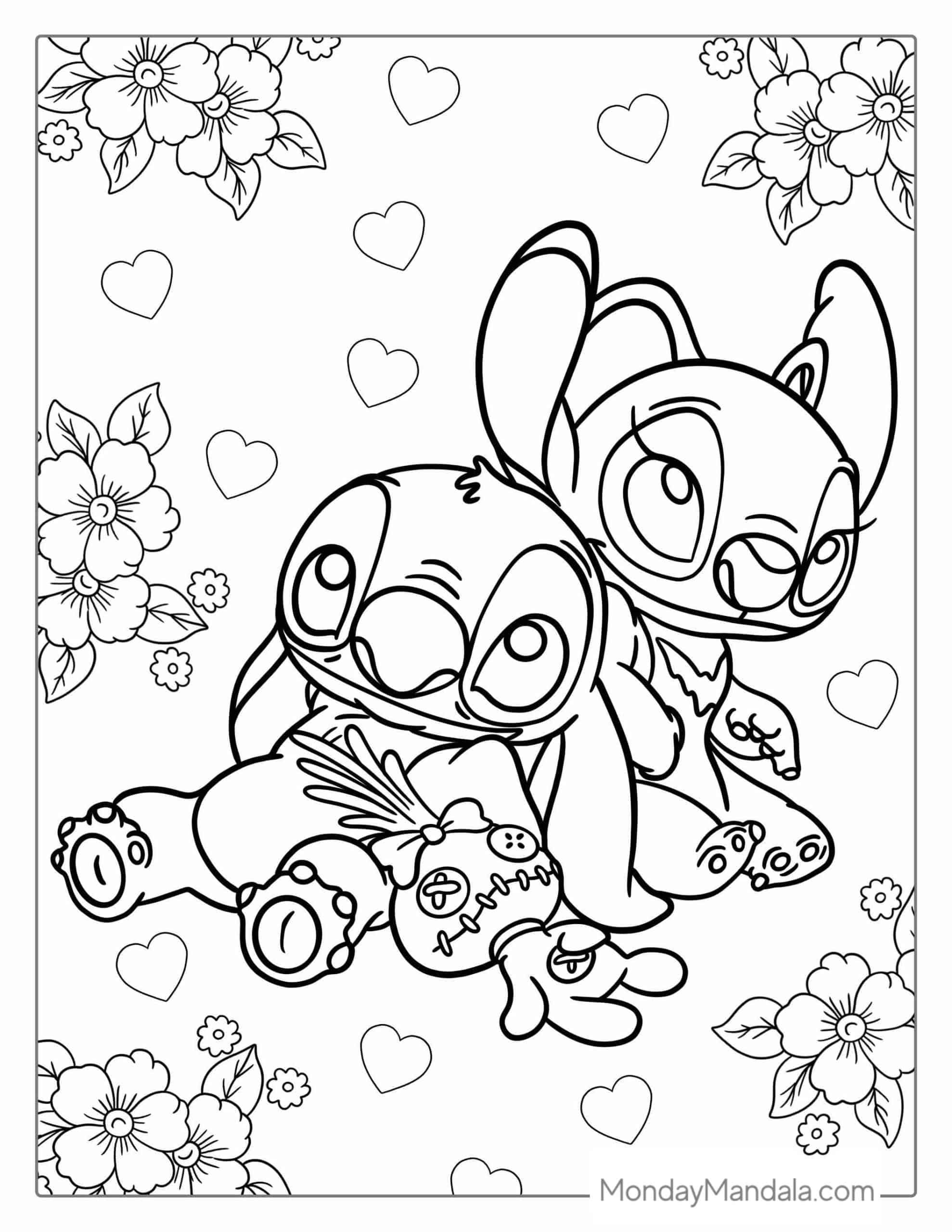 Disney Coloring Book Pages
