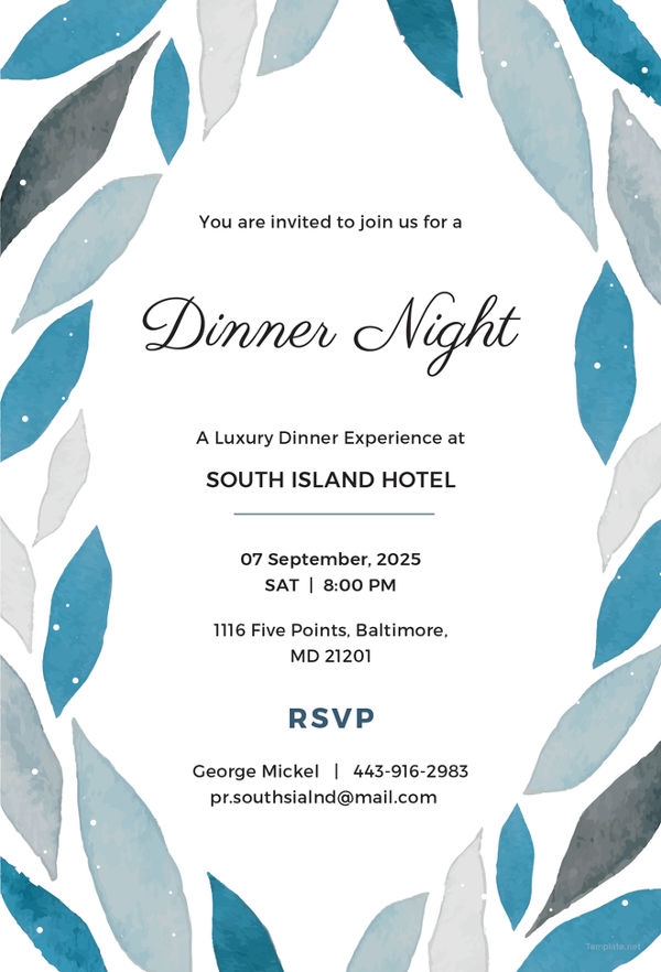 47 Dinner Invitation Templates PSD AI Free Premium Templates