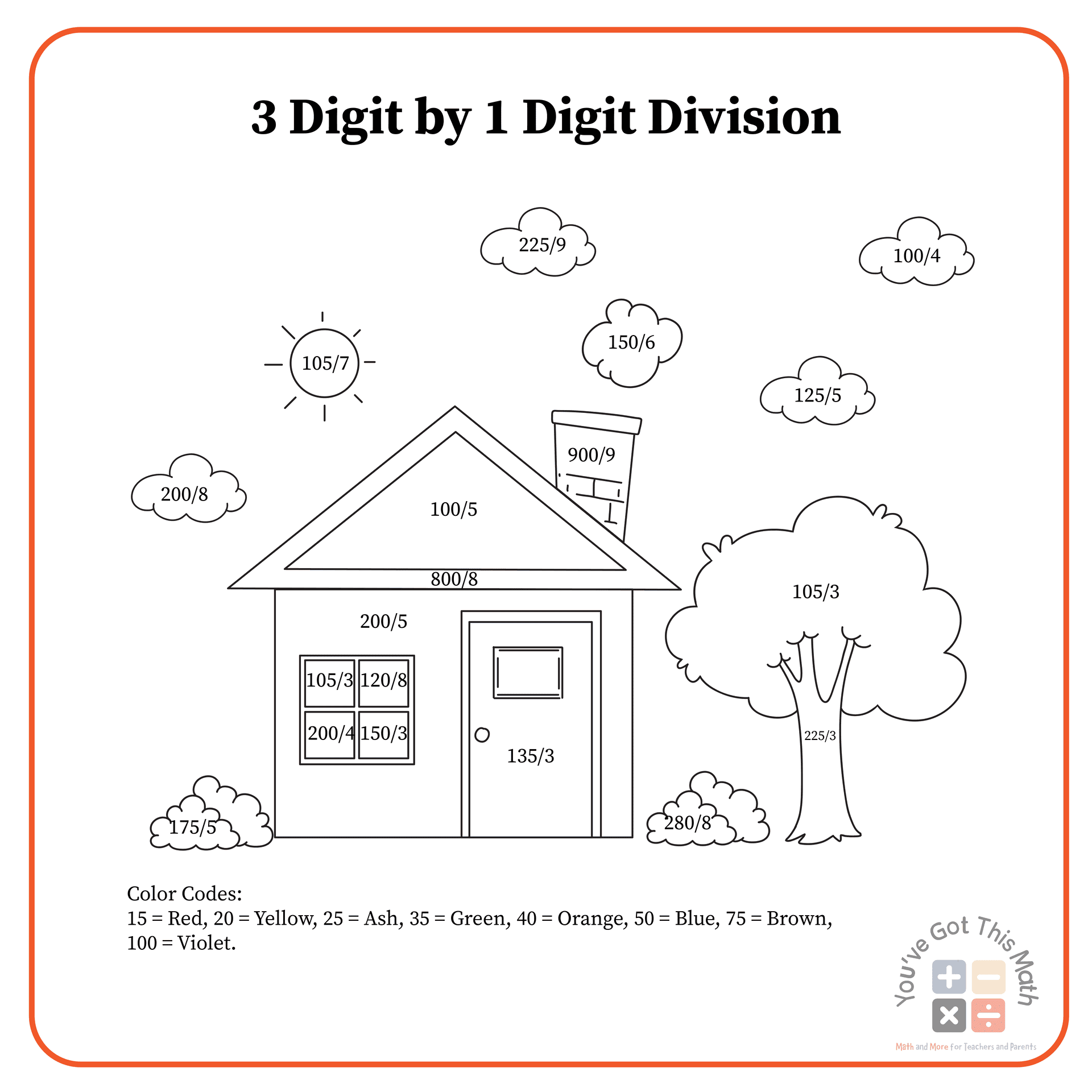 grade 2 division worksheets