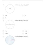 50 Area And Circumference Of A Circle Worksheets For 3rd Class On