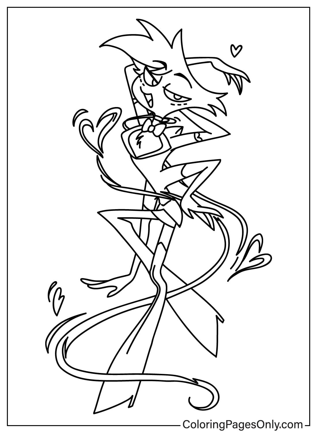 Hazbin Hotel Coloring Pages