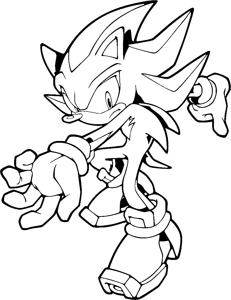Hedgehog Coloring Page