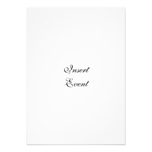 5x7 Invitation Template Party Zazzle