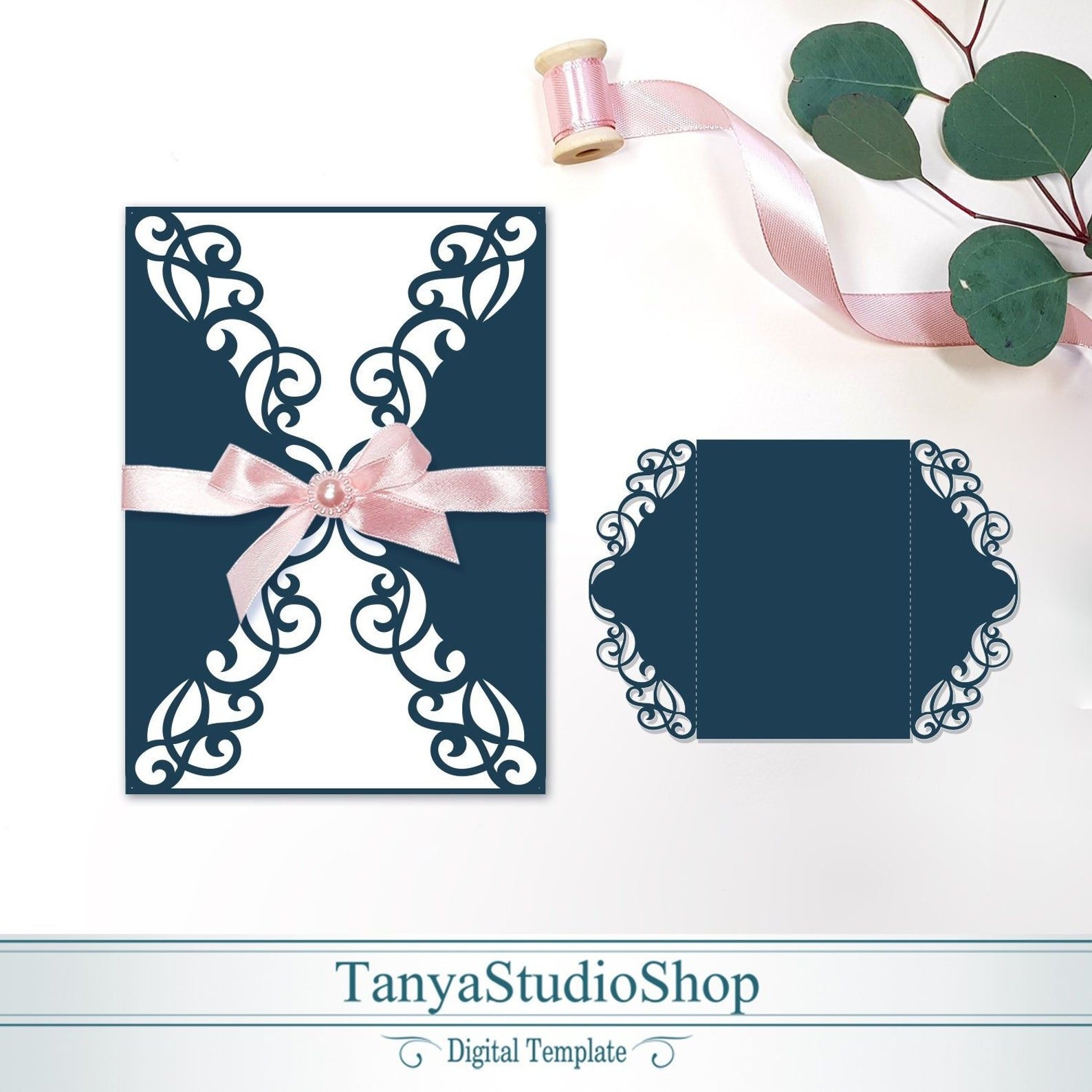5X7 Invitation Template