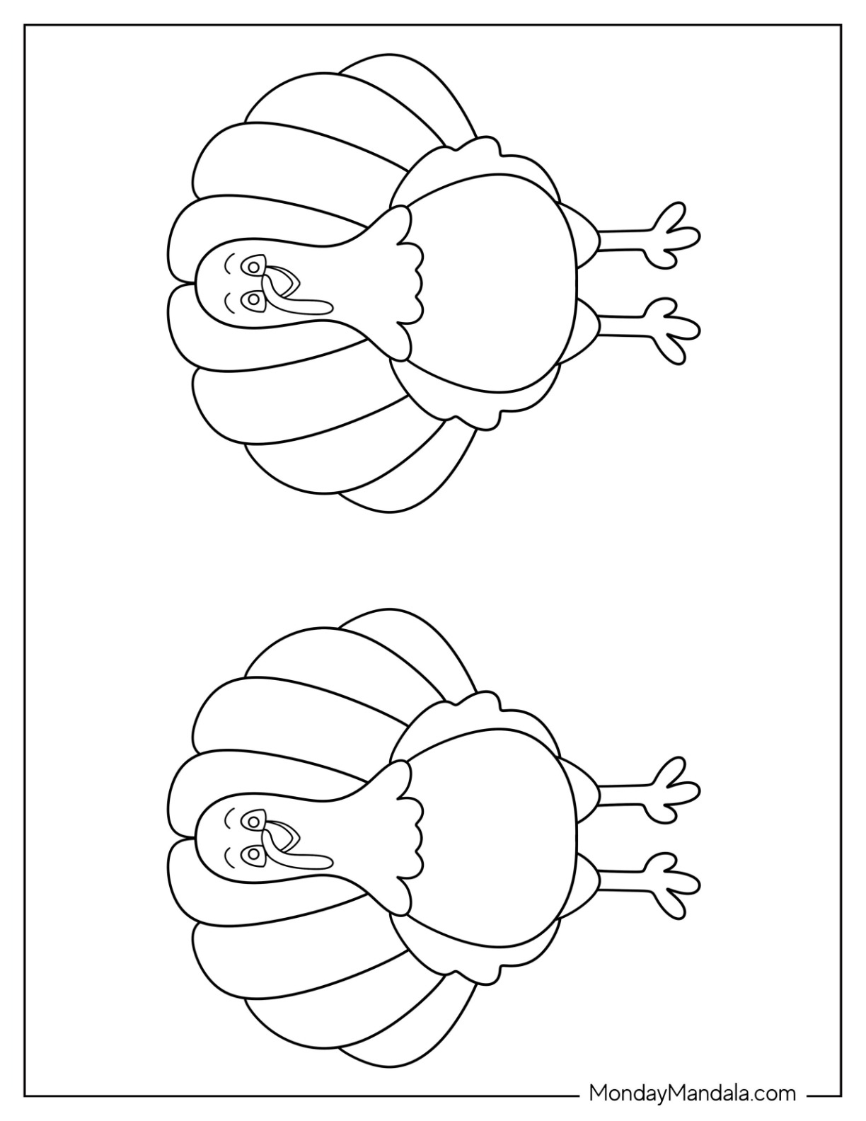 62 Turkey Templates Free PDF Printables 
