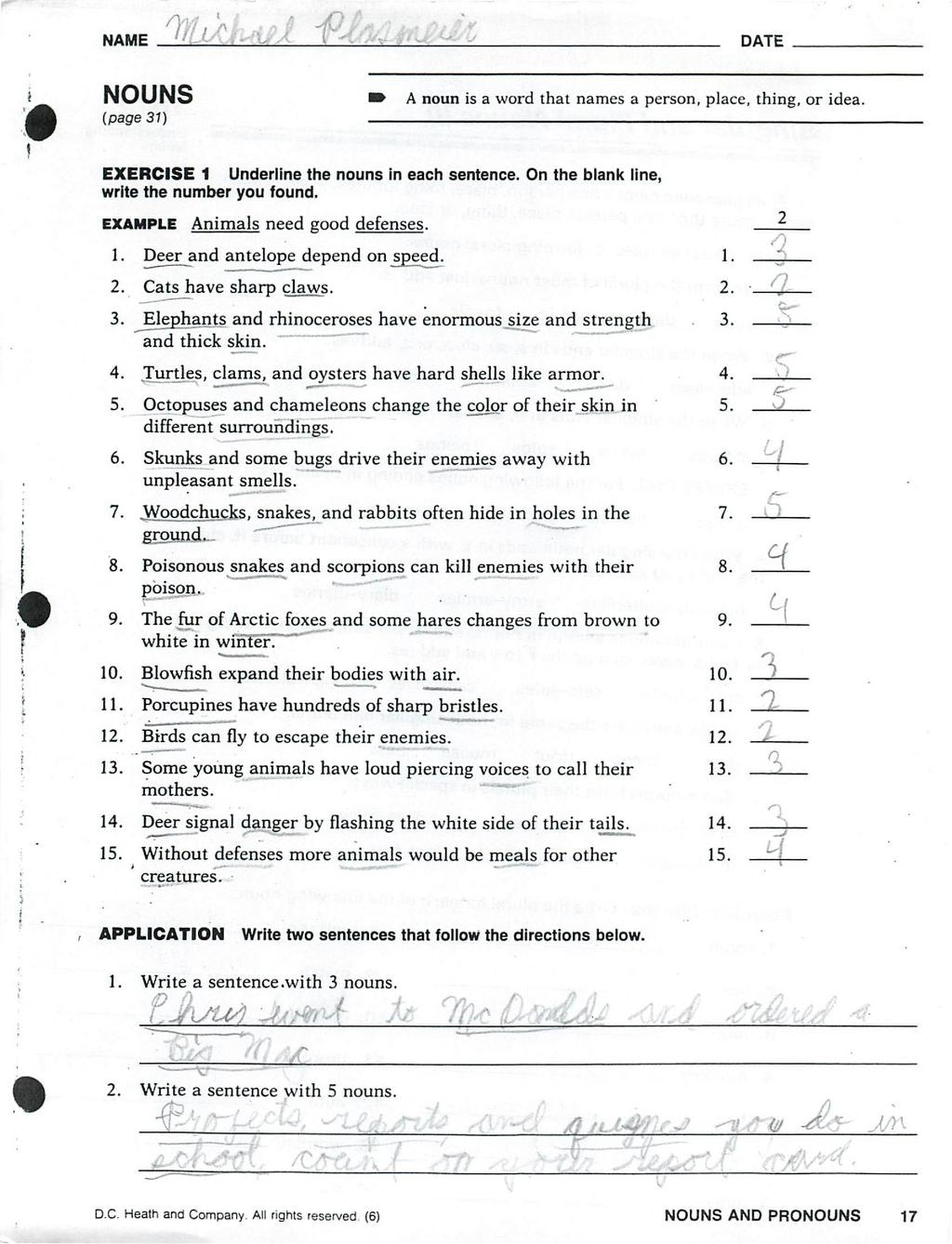 6th Grade Grammar Worksheets Printable Worksheets For All Worksheets 