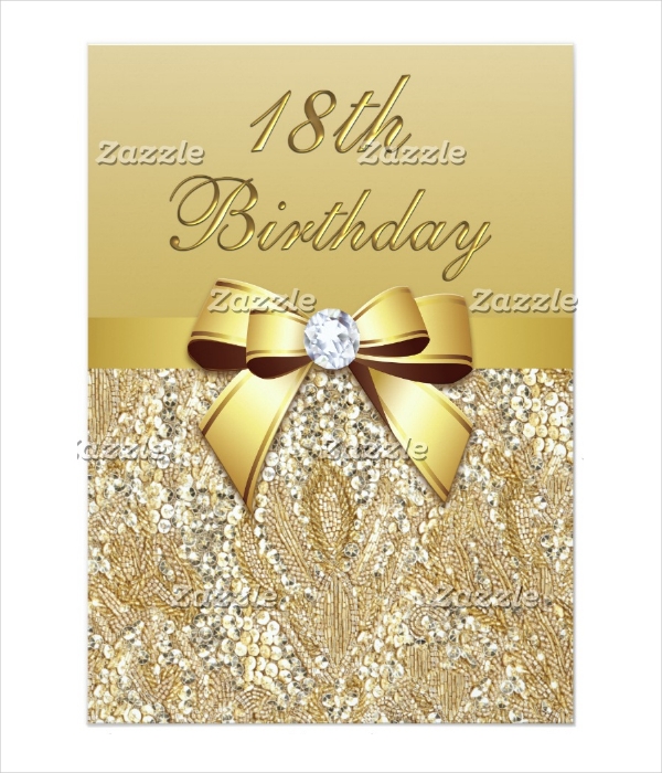 7 18th Birthday Invitation Designs Templates PSD AI