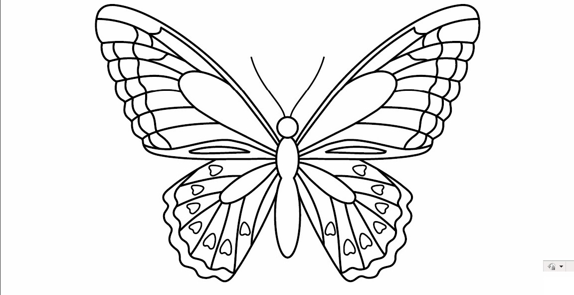 butterfly printable template free