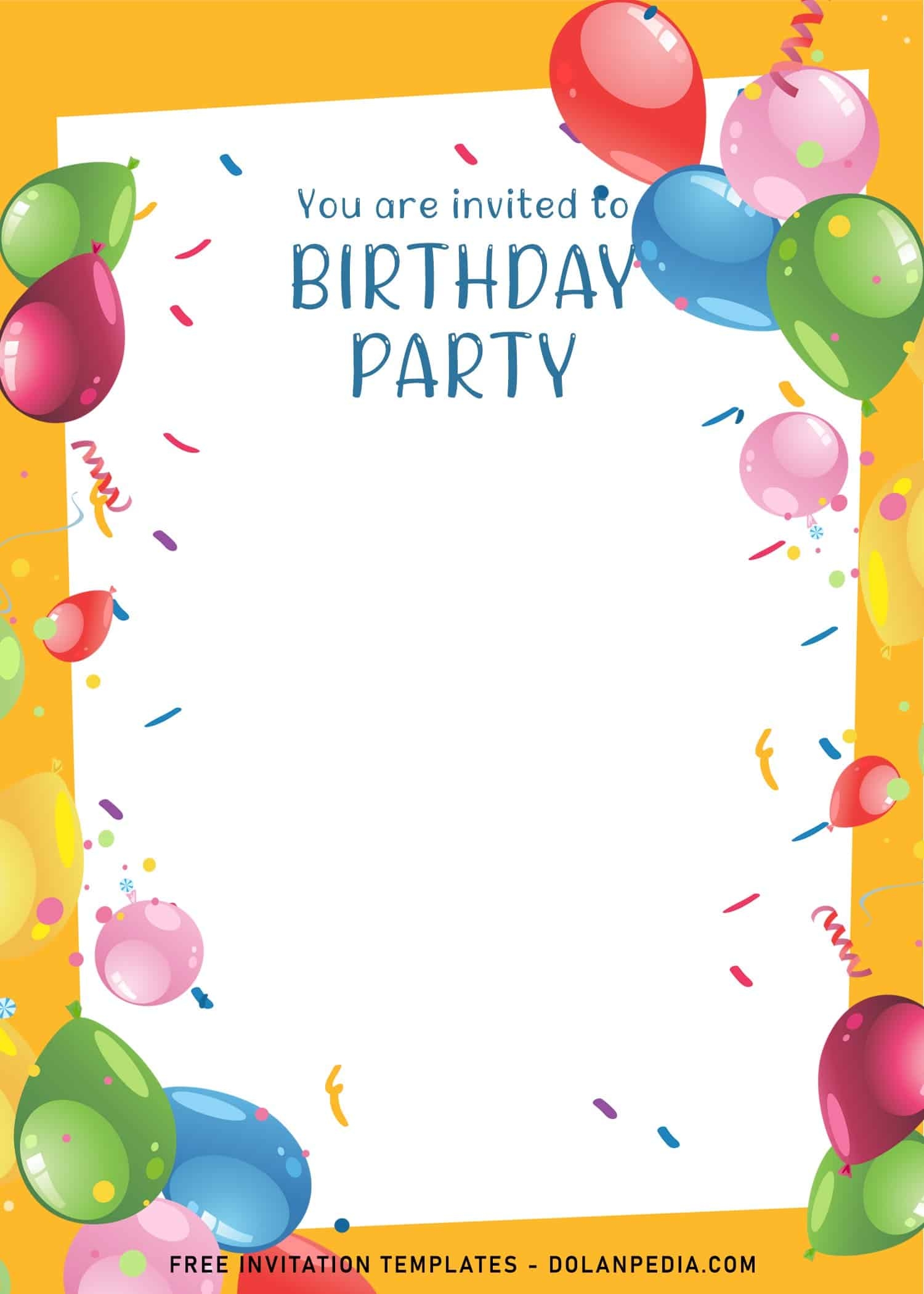 cute invitation templates