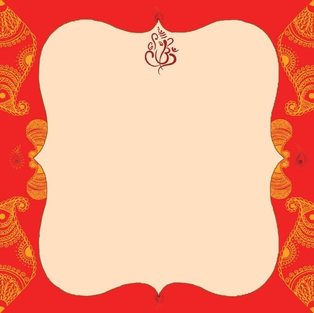 marriage invitation editable template