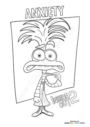 80 Inside Out 2 Coloring Pages Free Printables Coloring Page Inside 