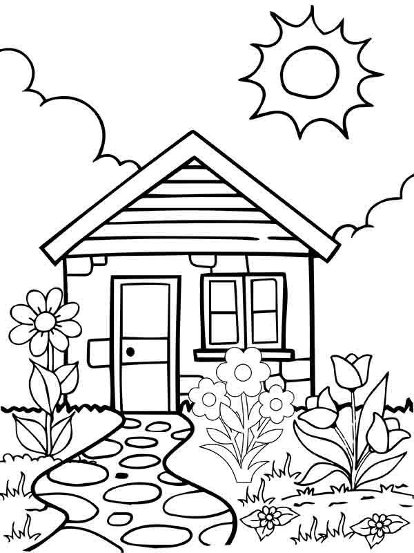 90 Printable Garden Color Pages For Kids