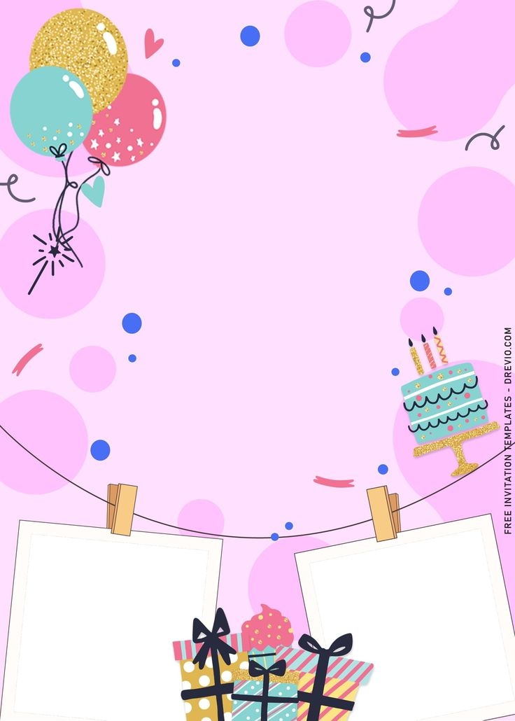 free birthday invitation templates for kids