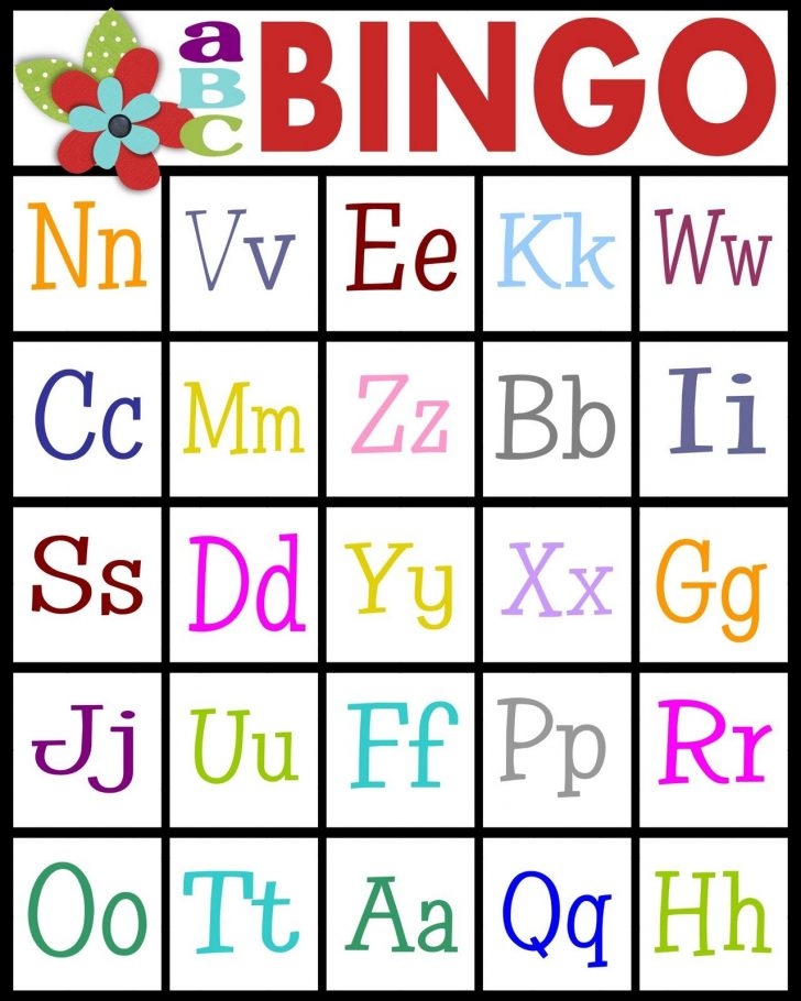 Abc 39 s Bingo Free Printable Teaching Letter Recognition Printable 
